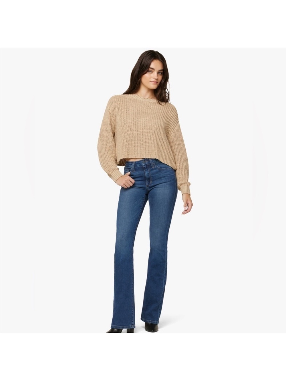 Joe's Jeans Hi ( Rise) Honey High Rise Curvy Bootcut Denim Blue Daybreak 29 NWT